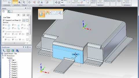 Solid Edge Sheet Metal Tutorial : How To Edit Sheet Metal Parts