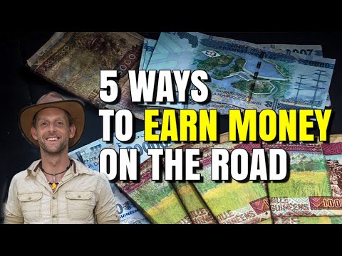 5 Ways To EARN MONEY On The Road