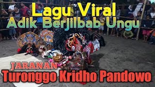Lagu Viral Adik Berjilbab Ungu Cover Jaranan Turonggo Kridho Pandowo