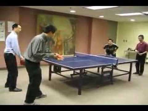 After work Table-Tennis doubles game