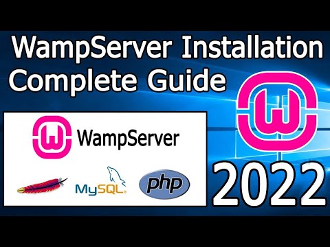 How to Install WAMP Server on Windows 10 [ 2022 Update ] Step by Step Installation guide