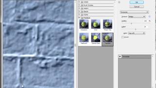 Photoshop Elements Filter Tutorial:  Texturizer Filter