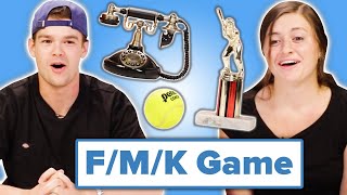 Couples Play Date, Marry or Disappear With Inanimate Objects