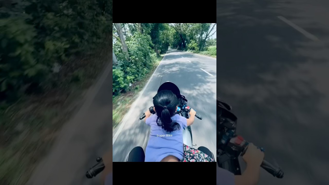 තාත්තෙක්ගෙ ජීවිතේ ලස්සනම කොටස දුවෙක් 🤍 #automobile #yamahar15 #rider #highcapacitybikes