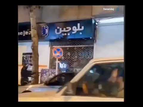 بازداشت یک زن با توسل به خشونت و مسلح کردن اسلحه روبه مردم عادی از فاصله چند متری سنندج