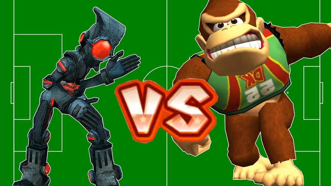Super Mario Strikers - Super Team Vs Donkey Kong, Hammer Bro (Professional) in Super Bowser Cup
