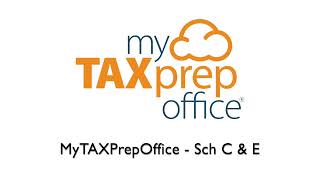 MyTAXPrepOffice  Schedule C and Schedule E