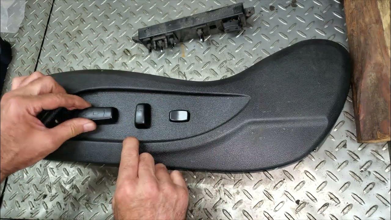 2011-2015 Hyundai Sonata power seat switch replacement - YouTube