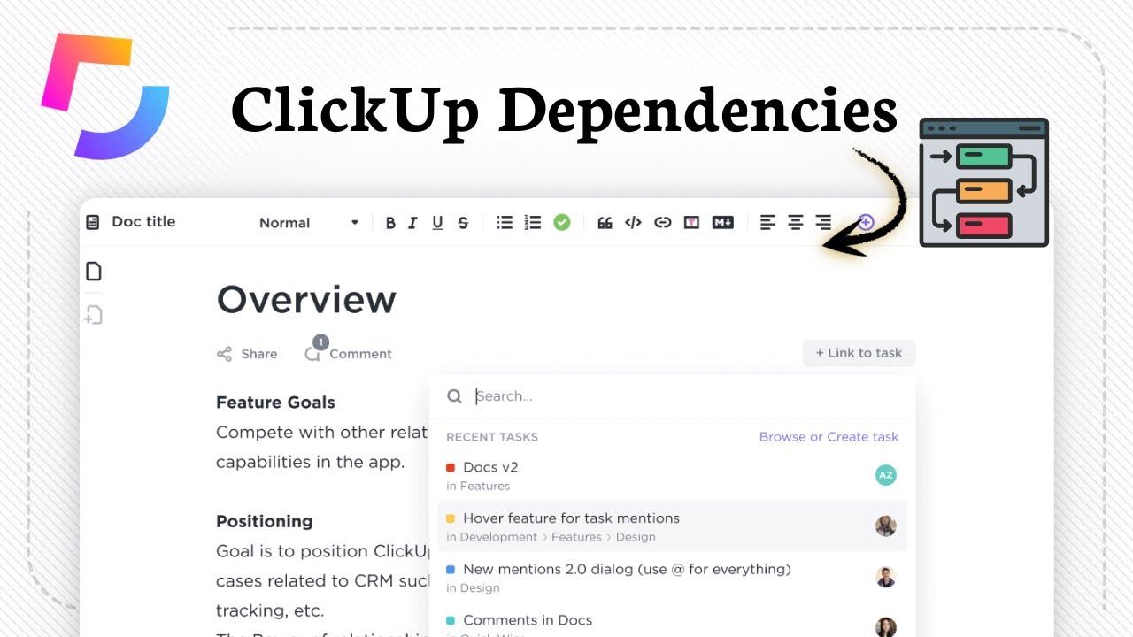How to Use ClickUp Dependencies (Simple Task Linking Tip)