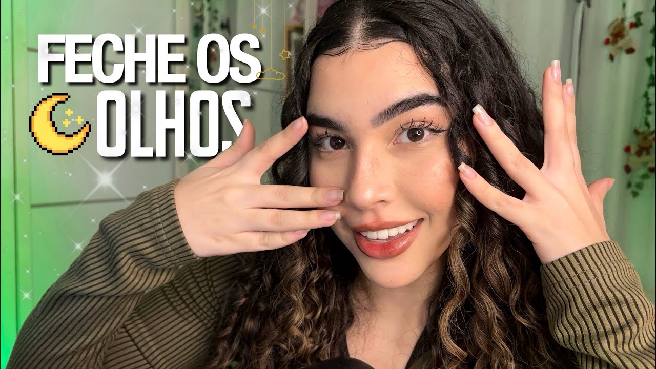 ASMR PARA VER DE OLHOS FECHADOS | experiência sensorial relaxante 😴💤