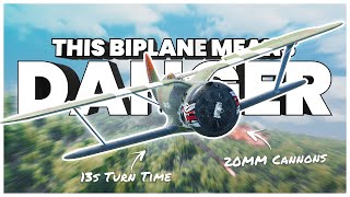 The MOST DANGEROUS Bi-Plane in The Game (War Thunder I-153P)