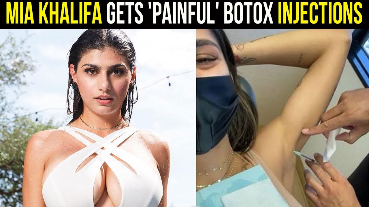 Mia Khalifa shares video of getting Botox injections for her armpits,  reveals the reason - YouTube