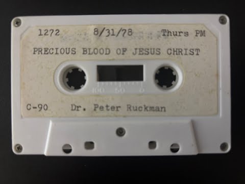 Precious Blood Of Jesus Christ - Dr. Ruckman 8/31/1978