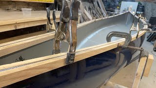 Mad River Eclipse Royalex Canoe Part 3, Gunwales and Decks