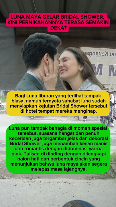Luna Maya Gelar Bridal Shower, Kini Pernikahannya Terasa Semakin Dekat