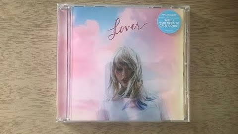 Taylor Swift - Lover Album Unboxing