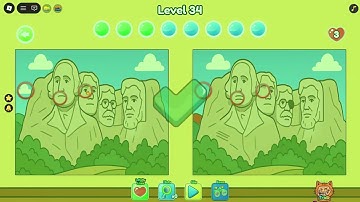 Tutorial 550: Spot the Difference on Roblox level 34 (Roblox 10.34)