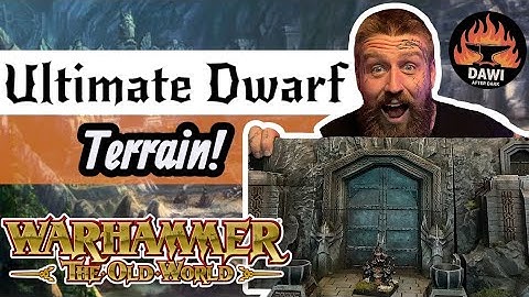 Het ULTIEME Dwergenbolwerk – Nieuw Warhammer: The Old World-terrein!