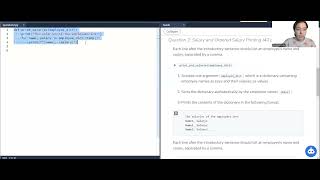 Dictionary Iteration in Python (Question 2)