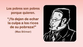 El pobre es pobre porque quiere, los pobres tienen la culpa