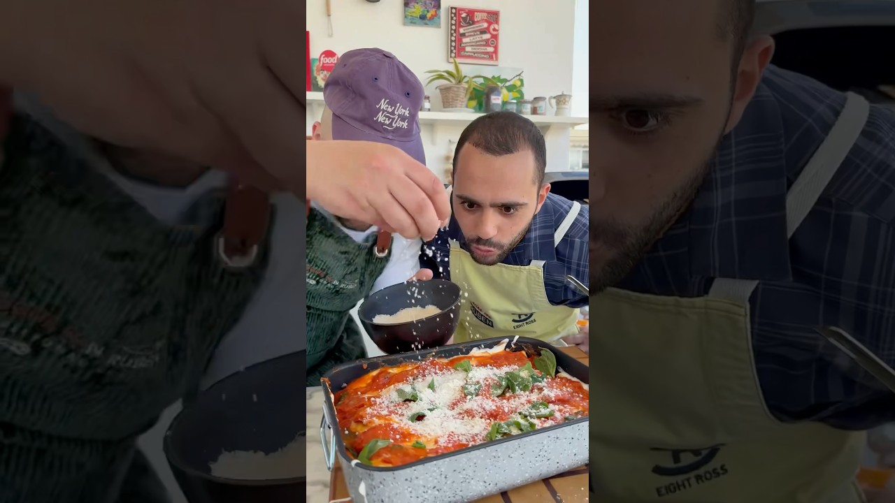 Cannelloni With Tomato Sauce And Bechamel