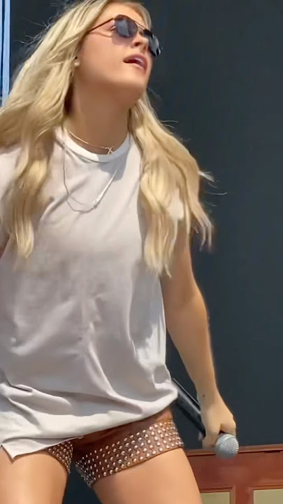 Front row for Alana Springsteen! Such a fun concert! #fyp #shorts #love #dance #youtube