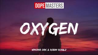 Winona Oak & Robin Schulz - Oxygen (Audio)