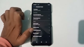how to set text to speech output tecno pop 5 LTE