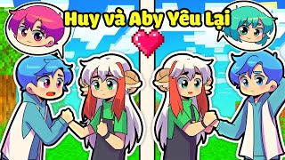 SẼ RA SAO NẾU HUY NOOB VÀ ABY YÊU LẠI TỪ ĐẦU TRONG MINECRAFT*HUY VÀ ABY YÊU NHAU 😍😅