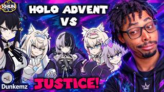 Biboo Solos! | Hololive Justice Arc (Part 1 & 2) Reaction