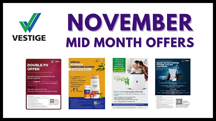 Vestige November Mid-Month Offers (in Hindi)