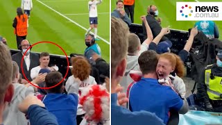 Player's heartwarming gesture following Euros victory