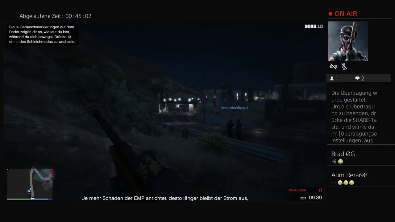 PS4-Live-Übertragung von aumrerai