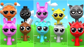 INCREDIBLE SPRUNKI SWAP! | Tiles Hop EDM Rush m