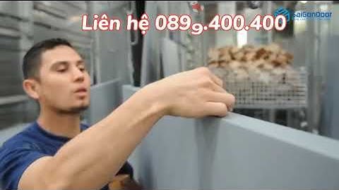 #saigondoor #côngtycửagỗsaigon#côngtycửagỗsaigondoor Giới thiệu chi tiết cấu tạo cửa thép chống cháy