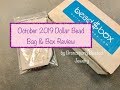 October 2019 Dollar Bead Bag & Box Review