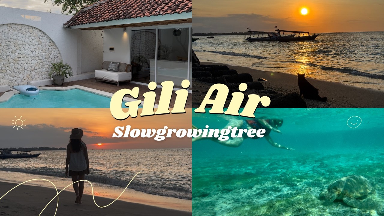 3 Nights in Gili Air 🌴☀️ | Is It Worth Visiting After Hiking Mt  Rinjani?
