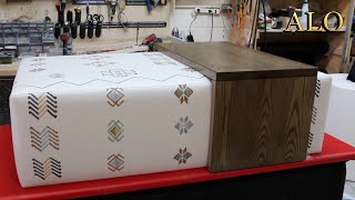 HOW TO UPHOLSTER A COFFEE TABLE - ALO UPHOLSTERY by ALO Upholstery 2,182 views 1 year ago 3 minutes, 32 seconds