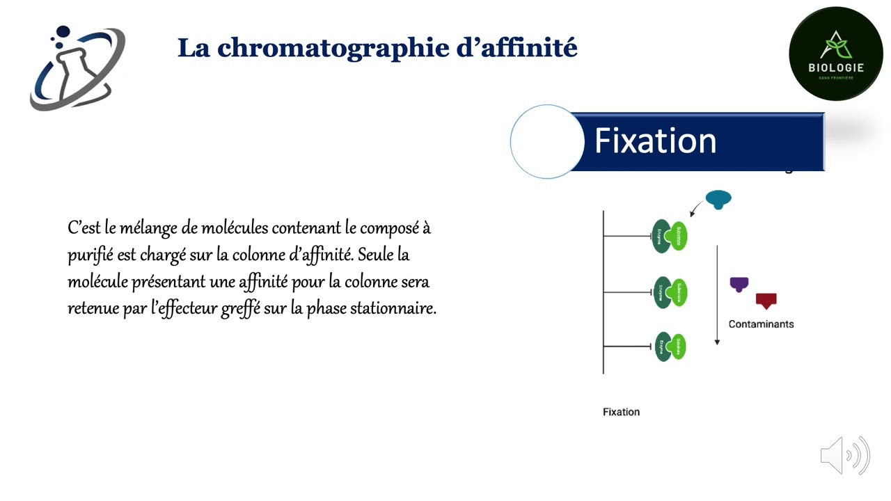 La chromatographie d'affinité