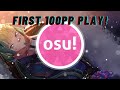 My first 100PP play! | Harumachi Clover Swing Edition | 4.7 stars