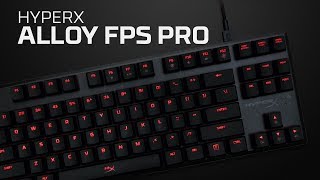 テンキーレスメカニカルゲーミングキーボード – HyperX Alloy FPS Pro