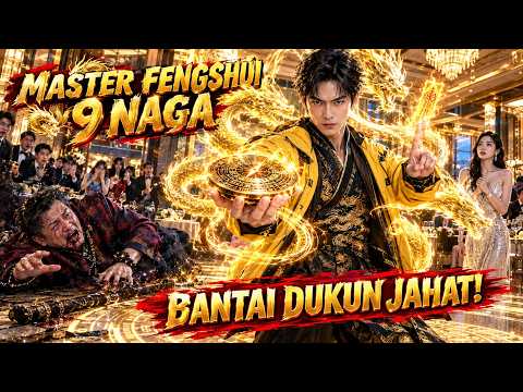 MASTER FENGSHUI! 🐉 Kurir Makanan Buka Segel 9 Naga, Bantai Dukun Jahat di Pesta Bos! 🔥