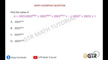 Math Olympiad Question | Sum of Geometric Progression