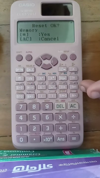 How To Reset Scientific Calculator Fx 570es How to reset scientific calculator? - YouTube