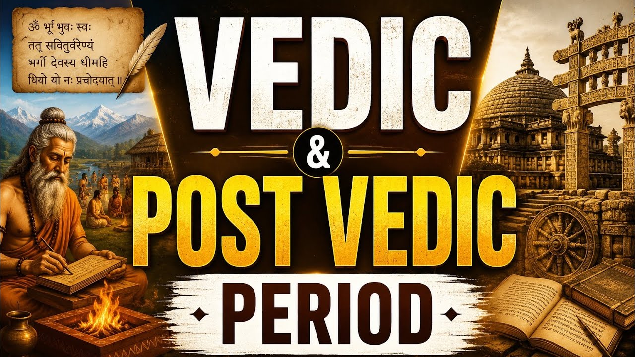 Vedic & Post Vedic Period Complete Revision | Ancient History for HPSC ...