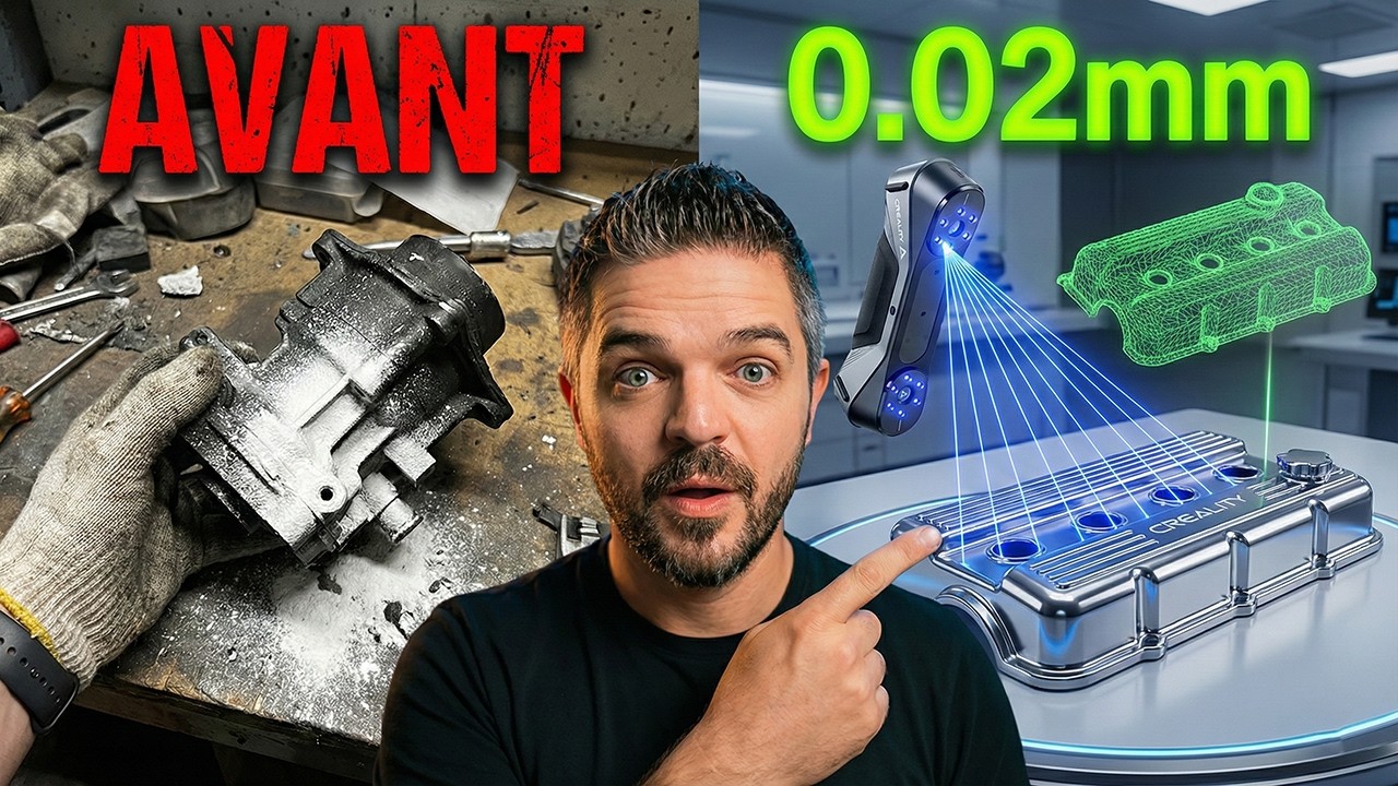 Scanner du Métal Sans Spray ? Test du CR Scan Raptor (0.02mm)