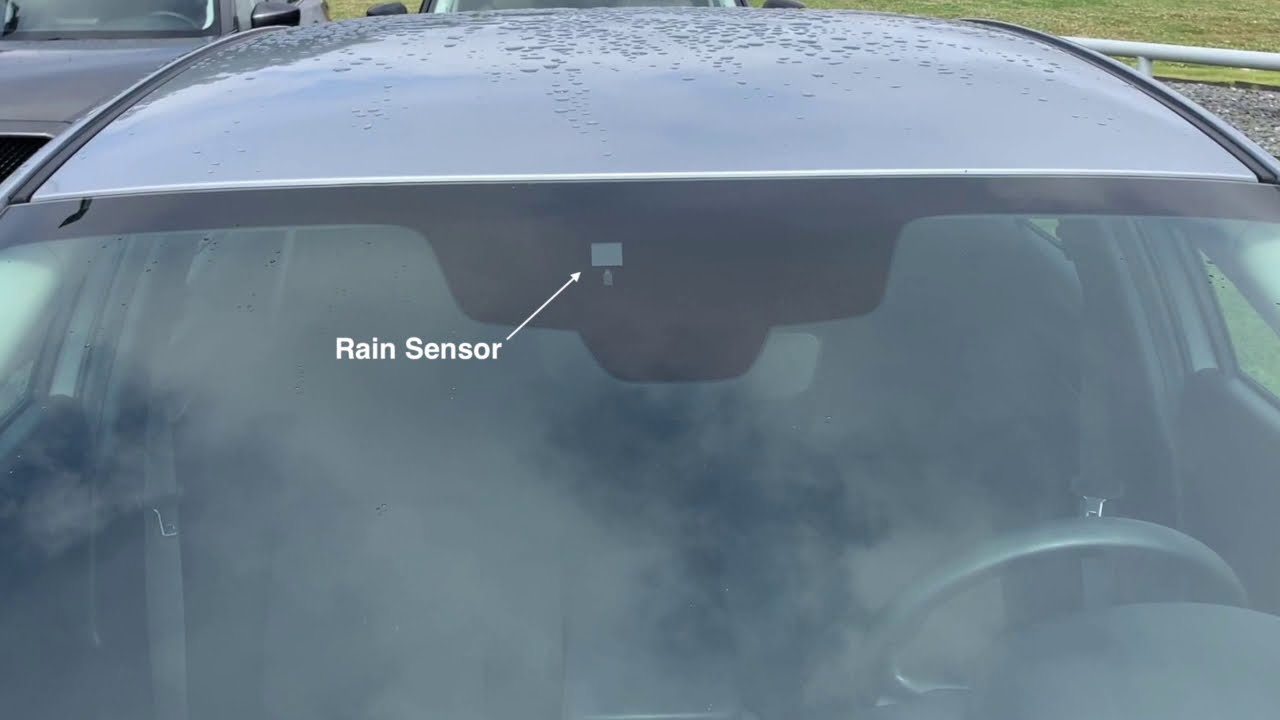 FW05215 Mazda 3 ACI Rain Light Sensor Solar Windshield - YouTube