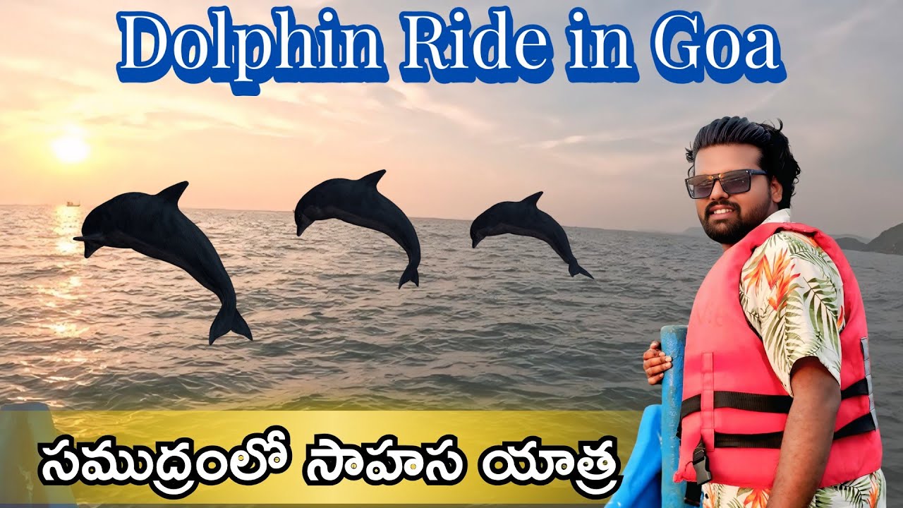 Dolphin Ride vlog | Adventures Journey in the middle of Sea | Goa Boat Journey