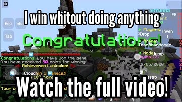 Skywars Win without doing anything!! | MCinabox | Minecraft java on android | AjGamingPH Official