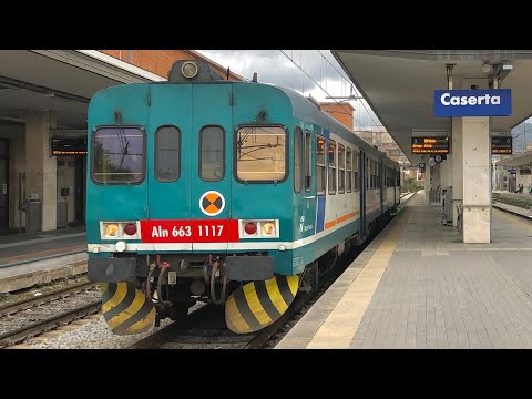 ARRIVI E PARTENZE ALLA STAZIONE DI CASERTA: FRECCE, ITALO, MERCI & ALTRO!